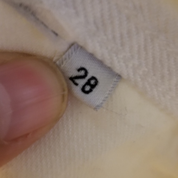 Guess Boy Fit Jeans Women's Color White Size 28 - Picture 7 of 10